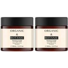 Organic & Botanic Mandarin Orange Overnight Mask 60ml x 2 Duo Pack