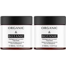 Organic & Botanic Madagascan Coconut Nap Mask 60ml x 2 Duo Pack