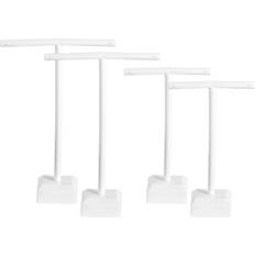 White Jewellery Stands Uxcell Earring Display Stands 4pcs - White