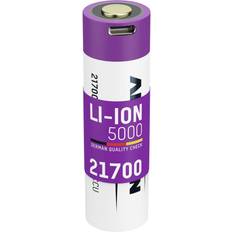 Ansmann Li-Ion Akku 21700 5000 mAh mit USB Typ-C Ladebuchse