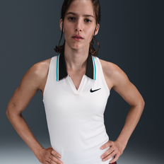 Beige - Sportswear Garment Tank Tops Nike Court Dri-FIT Slam Tank Top - Beige
