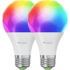 Nanoleaf LED-lampor Nanoleaf Essential RGB Smart LED-Pære 9W E27 2-pakke