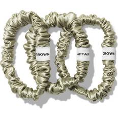 Crown Affair The Silk Scrunchie 001 3-pack
