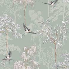World of Wallpaper Japansk Trädgård Inspirerad Tapet 946102