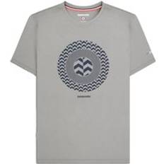 Lambretta Chevron Target T-Shirt - Light Grey