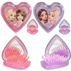 Top Model Childrens Folding Heart Shaped Hairbrush Beauty And Me - Multi-One Size