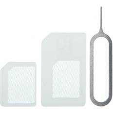 SIM Card Trays König Design Nano Sim Card Adapter 3 in 1 iPhone 5 4 4s
