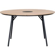 Trädgårdsbord Montana Teak-look Ø130 cm