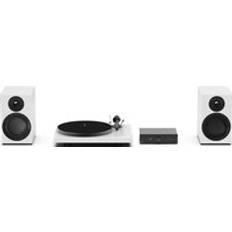 Vita Skivspelare Pro-Ject Colourful Audio System E Satin White