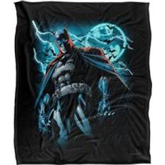 DC Comics Batman Stormy Knight Blanket 152 x 127 cm Blankets White
