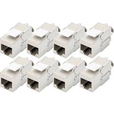 Digitus Ethernet, Data & Phone Outlets Digitus Modular Indlæg Keystone RJ-45 Pakke Med 8