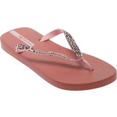 Ipanema Womens Duna Animal Print Flip Flops - Blush