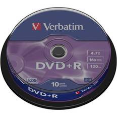 Verbatim DVD+R Skivor 10-pack