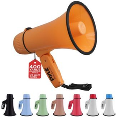 Landline Phones Pyle Portable Megaphone with Siren 20 Watt Power