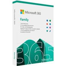 Kontorsprogram Microsoft 365 Family Bokspakke 1 År