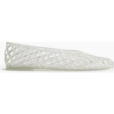 Transparent Skor H&M Ballerinaskor I Mesh Av Plast - Transparent/Glittrig