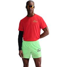 Löpning - Röda Överdelar Nike M Miler Running T-Shirt - Crimson