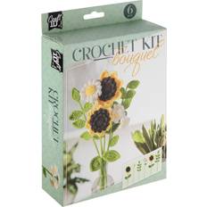 Crochet Kit Flower Bouquet 6 pcs CR1737/GE