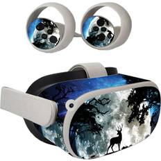 VR - Virtual Reality MightySkins Skin for Oculus Quest 2 Moonlight Deer