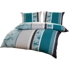 Dreamtex Mako Satin Duvet Cover Blue (200x135cm)