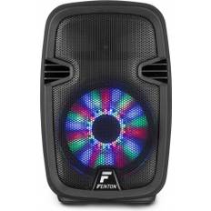 Fenton PA-högtalare Fenton FT08LED MK2 Bärbart Ljudsystem 8 Inch