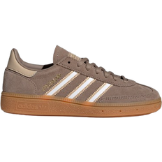 Girls Indoor Sport Shoes Children's Shoes adidas Handball Spezial Basketball Shoes - Brown/White