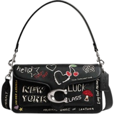 Coach Handbags Coach Tabby Shoulder Bag 26 With Sketch Print - Silver/Black