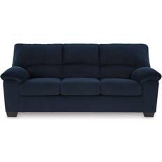 Ashley Furniture Simplejoy Navy Sofa 83" 3 Seater