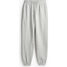 H&M Dame Sweatpants I Bomuldsblanding - Grå