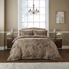 Dorma Moonlight Blossom & Pillowcase Set - Duvet Cover Gold (260x220cm)