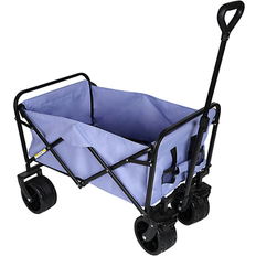 Utility Wagons Bed Bath & Beyond 100L Collapsible Folding Beach Wagon Cart