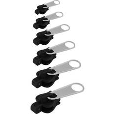 Zippers INF Fermeture Clair Pack 6 Noir Changer