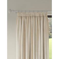 Curtains & Accessories John Lewis Velvet Pair Lined Pencil Pleat Curtains 167x228cm