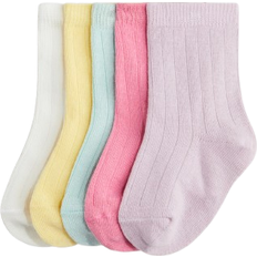 H&M Strikkede Strømper 5-pak - Lilla