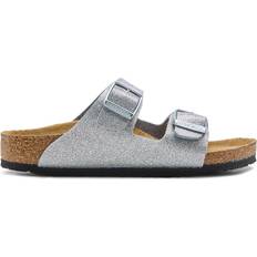Birkenstock Arizona Birko-Flor Sandals - Silver
