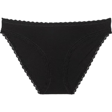 Victoria's Secret The Lacie Lace Waist Bikini Panty - Black