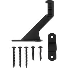 Stairs & Railings National Hardware Steel Handrail Bracket Black