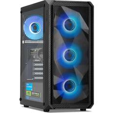 Yeyian Gaming Gaming PC ARGB Intel Core i5 12400F 6 Core 4,4 GHz | Nvidia GeForce RTX 4060 8 GB | 16 GB DDR5 5600 MHz | 1 TB SSD NVMe Gen3 | WiFi 6 + BT 5.2 | LAN 2,5 GB | Win 11 Pro |