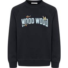 Wood Wood Tröjor Wood Wood Wwhester Herr Sweatshirts - Dark Navy