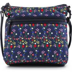 Pavers Floral Cross-Body Bag - Navy