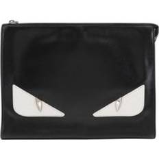 Fendi Kuvertväskor Fendi Preloved Eye Clutch Bag - Black