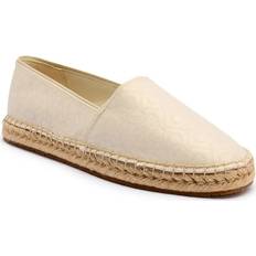 Calvin Klein Espadriller Calvin Klein Logo Jacquard Espadrilles - Beige