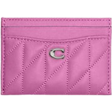 Coach Wallets & Key Holders Coach Essential Card Case With Pillow Quilting - Lh/Fuchsia