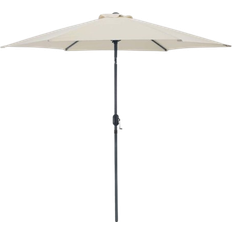 Steel Parasols & Accessories VonHaus Garden Parasol 270cm