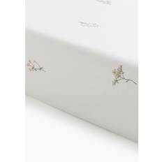 H&M 1224358006 Bettlaken Rosa, Grün, Weiß (200x160cm)