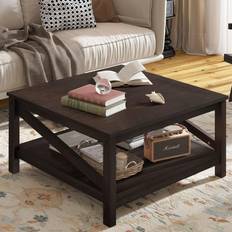 Moasis Farmhouse 31 x 31 in Coffee Table 31.5x31.5"