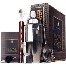 Rusty Rusty Barrel Cocktail Making Kit Beautifully Presented Cocktail Shaker Bar Set