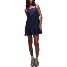 Topshop Denim Mini Cami Dress - Indigo