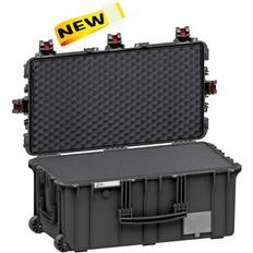 Bokser Gt Line Flightcase Med Skum 760 x 400 x 350 mm Svart
