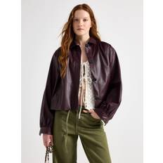 Lindex Outerwear Lindex Jacket In Imitation Leather